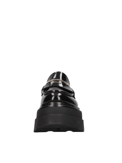 Mocassini in pelle ALEXANDER WANG | 30322F023 CARTER PLATFORM LOAFERNERO